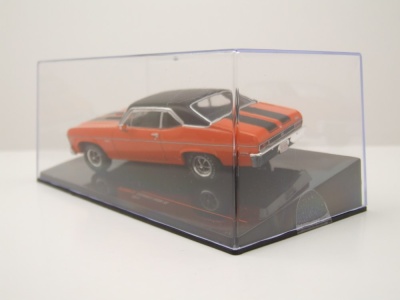 Chevrolet Nova SS 1971 orange schwarz Modellauto 1:43 ixo models