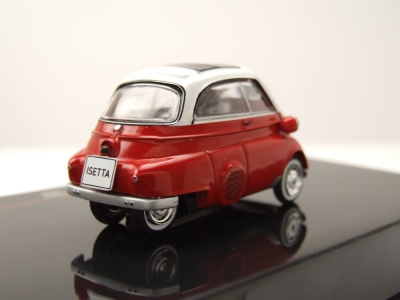 BMW Isetta 1959 rot weiß Modellauto 1:43 ixo models