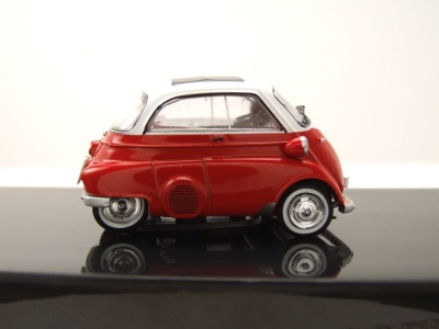 BMW Isetta 1959 rot weiß Modellauto 1:43 ixo models