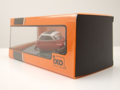 BMW Isetta 1959 rot weiß Modellauto 1:43 ixo models