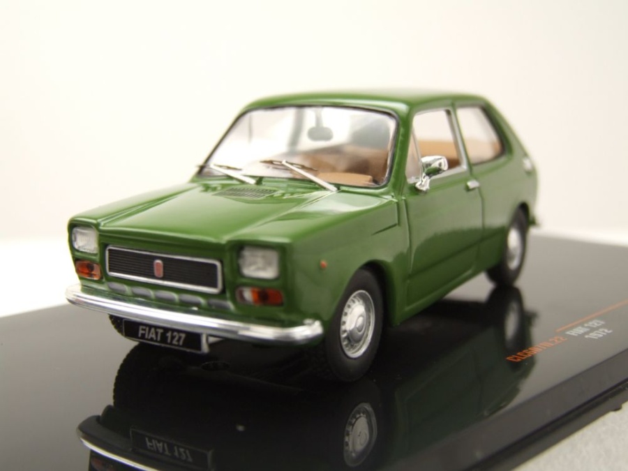 Fiat 127 1972 grün Modellauto 1:43 ixo models