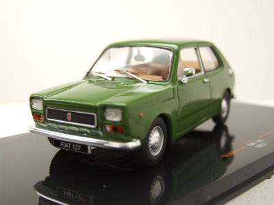 Fiat 127 1972 grün Modellauto 1:43 ixo models