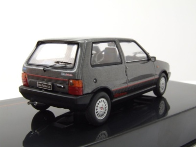 Fiat Uno Turbo i.e 1984 grau metallic Modellauto 1:43 ixo models
