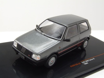 Fiat Uno Turbo i.e 1984 grau metallic Modellauto 1:43 ixo models