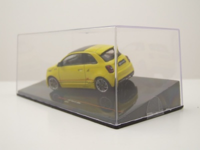 Fiat 500e Abarth 2024 gelb Modellauto 1:43 ixo models