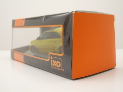 Fiat 500e Abarth 2024 gelb Modellauto 1:43 ixo models