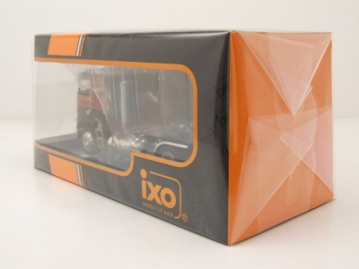 Freightliner FLA Zugmaschine 1993 schwarz orange Modellauto 1:43 ixo models
