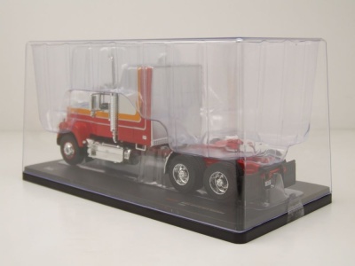 Mack Superliner Magnum Zugmaschine 1985 silber rot Modellauto 1:43 ixo models