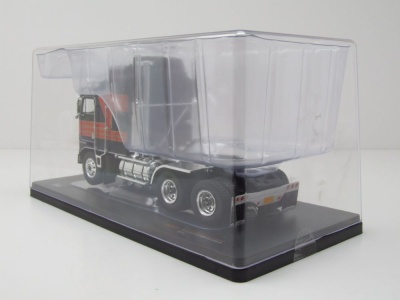 Kenworth K 100 Aerodyne Zugmaschine 1976 schwarz rot Modellauto 1:43 ixo models