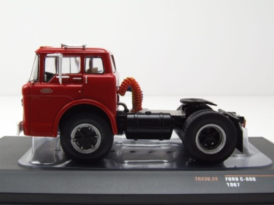 Ford C-Serie Zugmaschine 1967 rot Modellauto 1:43 ixo models
