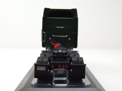 Peterbilt 377 A/E Zugmaschine 1998 dunkelgrün metallic Modellauto 1:43 ixo models