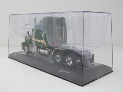 Peterbilt 377 A/E Zugmaschine 1998 dunkelgrün metallic Modellauto 1:43 ixo models