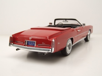 Cadillac Eldorado Convertible 1976 rot Modellauto 1:18 MCG