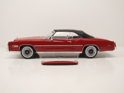 Cadillac Eldorado Convertible 1976 rot Modellauto 1:18 MCG