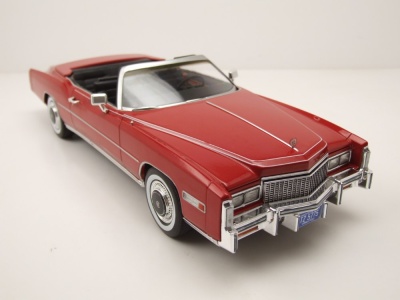 Cadillac Eldorado Convertible 1976 rot Modellauto 1:18 MCG