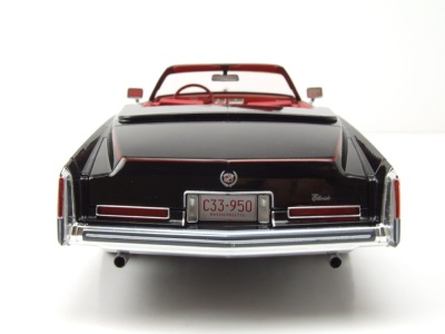 Cadillac Eldorado Convertible 1976 schwarz Modellauto 1:18 MCG