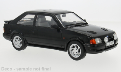 Ford Escort MK4 RS Turbo S2 1990 schwarz Modellauto 1:18 MCG
