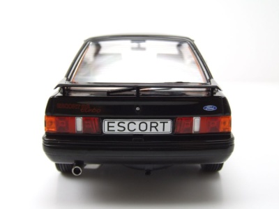 Ford Escort MK4 RS Turbo S2 1990 schwarz Modellauto 1:18 MCG