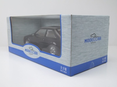 Ford Escort MK4 RS Turbo S2 1990 schwarz Modellauto 1:18 MCG