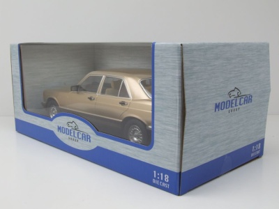 Mercedes S-Klasse W126 1979 beige metallic Modellauto 1:18 MCG