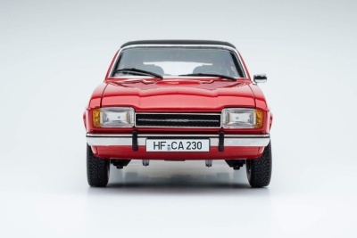 Ford Capri 2 Ghia 3.0 1974 rot schwarz Modellauto 1:18 Touring Modelcars
