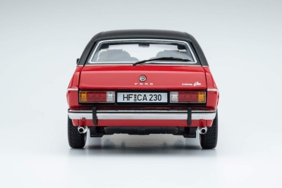 Ford Capri 2 Ghia 3.0 1974 rot schwarz Modellauto 1:18 Touring Modelcars