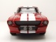 Ford Shelby Mustang GT500 1967 rot weiß Modellauto 1:12 KK Scale
