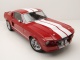 Ford Shelby Mustang GT500 1967 rot weiß Modellauto 1:12 KK Scale