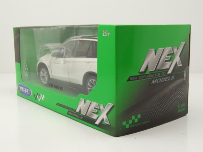 BMW X5 2015 weiß Modellauto 1:24 Welly