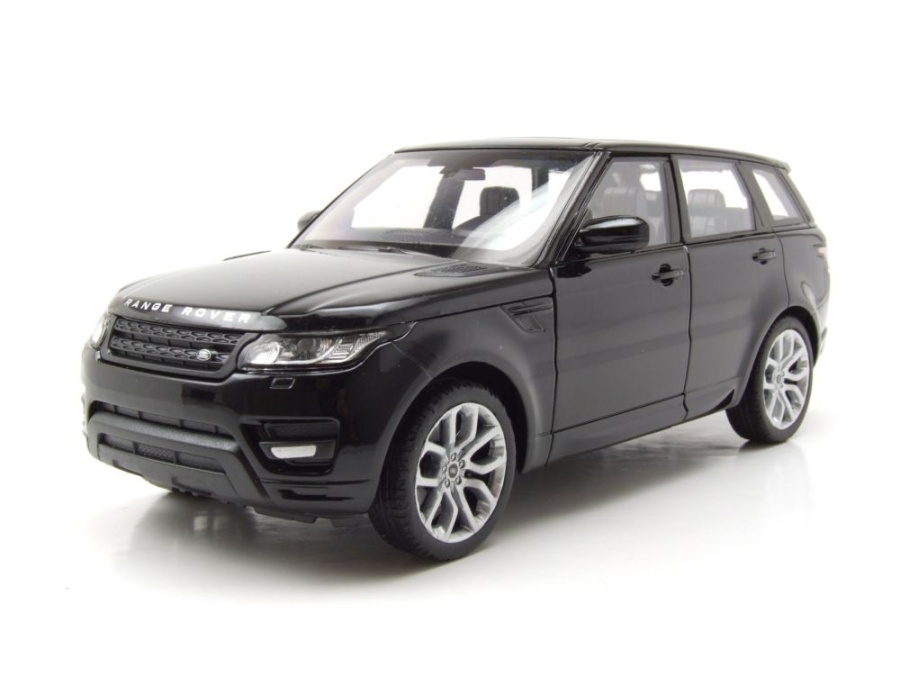 Land Rover Range Rover Sport 2015 schwarz Modellauto 1:24 Welly
