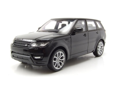 Land Rover Range Rover Sport 2015 schwarz Modellauto 1:24...