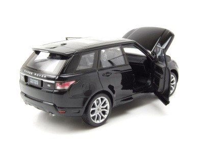 Land Rover Range Rover Sport 2015 schwarz Modellauto 1:24 Welly