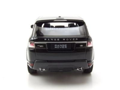 Land Rover Range Rover Sport 2015 schwarz Modellauto 1:24 Welly