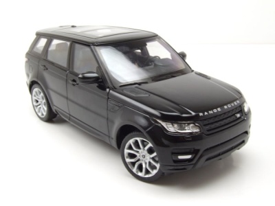Land Rover Range Rover Sport 2015 schwarz Modellauto 1:24 Welly
