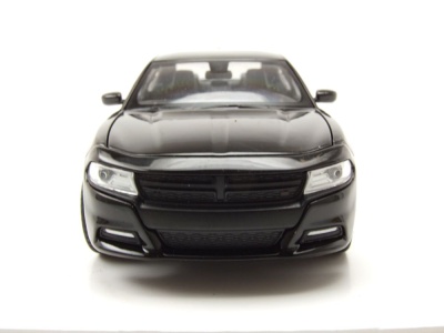Dodge Charger R/T 2016 schwarz Modellauto 1:24 Welly