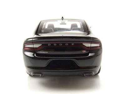 Dodge Charger R/T 2016 schwarz Modellauto 1:24 Welly
