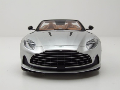 Aston Martin DB12 Volante 2023 silber Modellauto 1:18 GT Spirit
