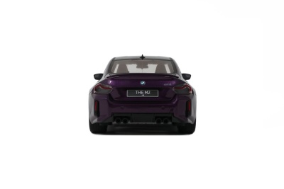 BMW M2 G87 2023 lila Modellauto 1:18 GT Spirit