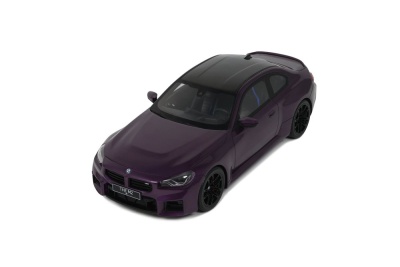 BMW M2 G87 2023 lila Modellauto 1:18 GT Spirit