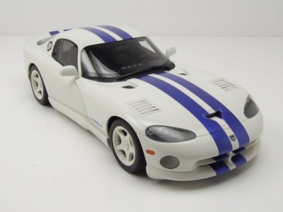 Dodge Viper GTS 1996 weiß Modellauto 1:18 GT Spirit