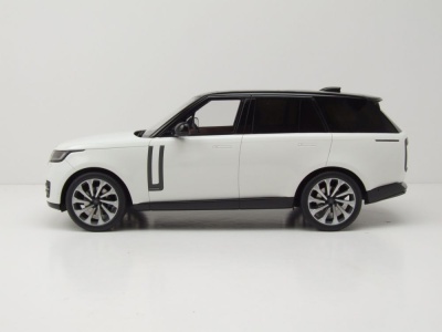 Land Rover Range Rover P530 Autobiography 2024 weiß Modellauto 1:18 GT Spirit
