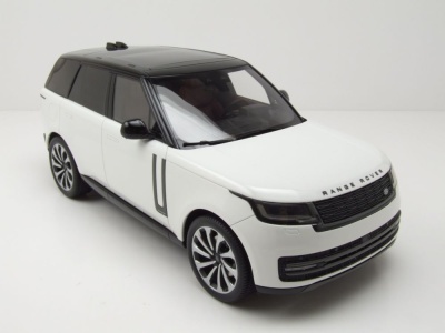 Land Rover Range Rover P530 Autobiography 2024 weiß Modellauto 1:18 GT Spirit