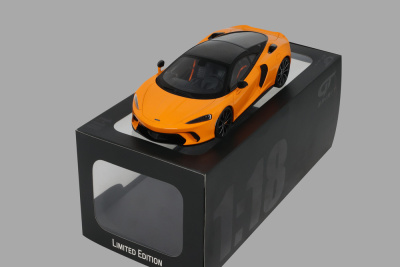 McLaren GTS 2025 orange Modellauto 1:18 GT Spirit