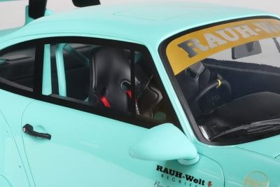 RWB Porsche 911 RAUH Welt Tiffany 2020 türkis Modellauto 1:12 GT Spirit