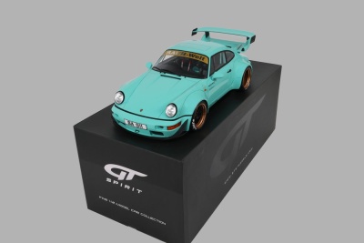 RWB Porsche 911 RAUH Welt Tiffany 2020 türkis Modellauto 1:12 GT Spirit
