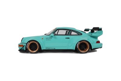RWB Porsche 911 RAUH Welt Tiffany 2020 türkis Modellauto 1:12 GT Spirit