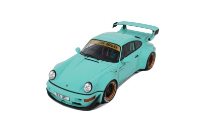 RWB Porsche 911 RAUH Welt Tiffany 2020 türkis Modellauto 1:12 GT Spirit