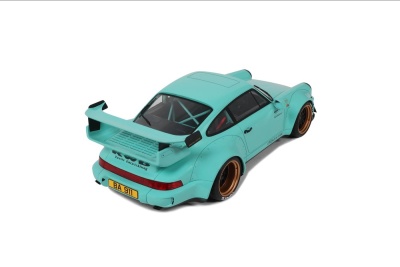 RWB Porsche 911 RAUH Welt Tiffany 2020 türkis Modellauto 1:12 GT Spirit