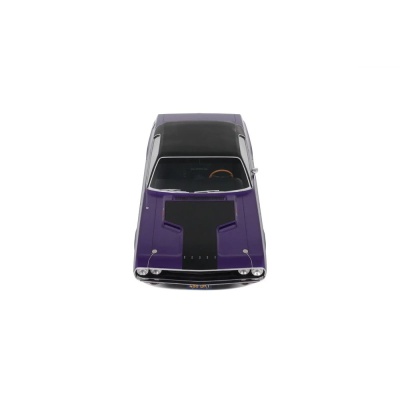 Dodge Challenger R/T 1970 plum crazy lila schwarz Modellauto 1:12 Ottomobile