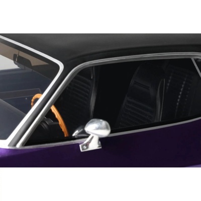 Dodge Challenger R/T 1970 plum crazy lila schwarz Modellauto 1:12 Ottomobile